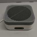 Air Purifier for Home  True HEPA Filter for Pets, Smoke & Allergies | 600 Sq Ft Coverage | Ultra-Quiet & Portable for Bedroom/Travel (1 Pack, Grey White)