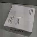 Tessco for you 100 Pcs Mini Appetizer Plates Set, Disposable Dessert Plates Assorted Shape Mini Plastic Spoons for Wedding Party Birthday (Black)