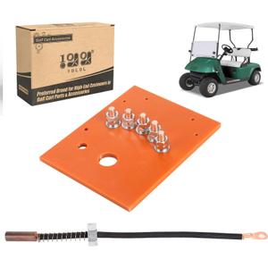 10L0L Golf Cart Speed Control Movable Wiper Contact Switch with Speed Switch Accelerator Board for EZGO Electric 1965-1981, OEM 16177-G1, 71750-75, 14898-G1