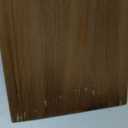 HBCY Creations Flag Display Case for 5' x 9.5' American Veteran Burial Solid Wood Rustic Brown Frame with Glass Front Wall Mount or Standing Display, Box