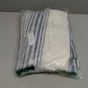 jinchan Striped Linen Blend Curtains 96 Inches Long for Living Room Blue Stripe Semi Sheer Light Filtering Modern Farmhouse Coastal Drapes for Bedroom Curtain Set of 2