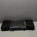 Udreamer Vinyl Record Player, Turntable with 40W Speakers, Bluetooth Input Output and USB Record, Vintage LP Player with AT-3600L Cartridge, Built-in Phono Preamp, Counterweight and Pitch, Black