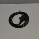 18AWG 5FT 4 Pin Trailer Connector Pure Copper 4 Pin Trailer Wiring Harness Jacketed Cable Heavy Duty Male Extension Wiring Harness 4 Wire 4-Flat Connector 4 Way Flat Plug with Dust Cover