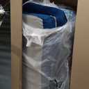 Extra Large Dog Bed, Orthopedic Dog Bed with Cooling Gel Memory Foam, Waterproof XL Pet Bed with Removable Washable Cover, 42" Pet Sofa Couch Dutch Velvet with Bone Toy, Navy Blue