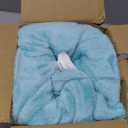 Bedsure GentleSoft Fleece Throw Blanket for Couch River Blue - Lightweight Plush Fuzzy Cozy Soft Blankets and Throws for Sofa, 50x60 inches