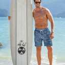 Goodstoworld Mens Swim Trunks with Compression Liner 9'' Inseam Quick Dry Swimsuit Shorts M-3XL (XXXL)