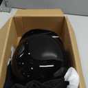 Yesmotor Baseball Style Cap Retro Motorcycle Helmet Unisex-Adult - DOT Approved (Light Black, XL)