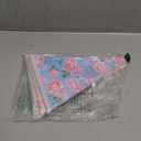 Faccito 49 Ft 5 Pcs Tea Floral Party Paper Bunting Decor Outdoor Bunting Banner Outdoor Vintage Bright Floral Paper Wildflower Garland Garden Theme Tea Party Bridal Shower Decorations for Women