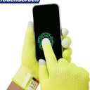 Fullsheild Cut Resistant Gloves Food Grade Level 5 Protection for Kitchen Anti Cut Gloves for Meat Cutting Woodworking (Medium, 4 Pack Light Green)