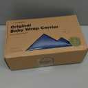 KeaBabies Baby Wrap Carrier - All in 1 Original Baby Carrier Newborn to Toddler Sling, Easy to Wear, Hands Free Bonding, Lightweight, Breathable Infant Wraps (Peacock Green) (One Size (Pack of 1))