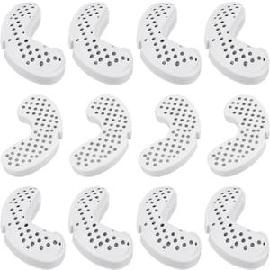 12 Pack Pet Water Filter Replacement Cat Water Fountain Filters Compatible with Pioneer Pet Ceramic & Stainless Steel Raindrop Fountains, Pet Fountain Carbon Filters