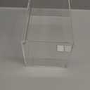 Face Mask Dispenser Acrylic Masks Storage Box Hygiene Station with Cover for Disposable Masks, Tabletop Holder, High Clarity Mask Case for Home Office Car