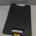 Dexas Clipcase Storage Clipboard w/Handle (Black)