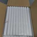 AmazerBath Bamboo Over The Toilet Storage Shelf, 2-Tier Over Toilet Bathroom Organizer Rack, Bathroom Shelves Over Toilet Space Saver, White