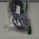 Skrizcable 16/3 25 FT Outdoor Extension Cord Waterproof, Weatherproof & Flame Retardant Black 3 Prong Power Cord Outside for Lawn & Garden, 13 Amps 1625 Watts 125 VAC 16AWG SJTW, ETL Listed