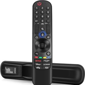 Replacement for LG Smart TV Remote(MR24GA,MR23GA,MR22GA,MR21GA,MR20GA)-Magic Control with Voice & Pointer Click-Compatible with LG OLED,QNED,NanoCell,UHD 4K/8K Smart TVs (2019-2024)