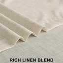 Primitive Kitchen Curtains for Small Windows 30 Inch Length 2 Tier Panels Back Tab Pocket Tan Beige Burlap Colored Cloth Canvas Textured Thick Sheer Linen Cafe Curtain for Bathroom Closet Door 30 Wide