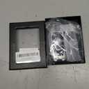 OLLEN Mech Style Heavy Metal Key Fob Cover, Fit for Toyota 4 Button Zinc Alloy Car Key Case, Durable Key Case Protection (Silver, B-Style)