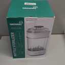 Bottle Sterilizer, Baby Bottle Steam Sterilizer, Electric Baby Bottle Sanitizer with Timer for Baby Bottles, Pacifiers, Pump Parts