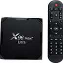 4GB 64GB X96 Max Plus Ultra Box Android 11 Amlogic S905X4 2.4G/5GHz Dual WiFi 100M BT4.0 USB3.0 Support AV1 H.265 4K HDR