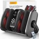 CARESKY Shiatsu Foot Massager with Heat, FSA Eligible HSA Foot Massager for Plantar Fasciitis, Neuropathy, Circulation and Pain Relief, Foot and Calf Massage at Home/Office