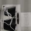 Kakanuo Cordless Table Lamp, 3 Color Stepless Dimming, 5000mAh Rechargeable Battery Powered, Outdoor LED Lamps, for Dining Room, Living Room, Bedroom, Bar, Cafe, Restaurant, Patio, Camping  Black