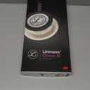 3M Littmann Classic III Monitoring Stethoscope, 5803, More Than 2X as Loud, Weighs Less, Stainless Steel Black-Finish Chestpiece, 27" Black Tube, Stem and Headset