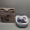 MSFOOT Upgraded Ionic Foot Bath Detox Machine, Foot Spa Bath for Home Use, Foot Cleaner Machine To Remove Toxins with 2 Arrays, 15 Disposable Foot Bath Liners, Detox Sea Salt, Upgraded Durable Basin