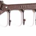 Wrench Spanner Shape Vintage Key Rack Holder Hooks Cast Iron Decorative Wall Mounted Man Cave Garage Tool Holder Coat Hat Hooks Rack Hanger