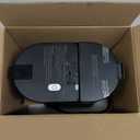 Mini Single Serve Coffee Maker for K Cup and Ground Coffee, Fast Brew One Cup Coffee Machine with Descaling Reminder and Water Window, 6 to 12 oz. Brew Sizes, Black (9.45 Inches)