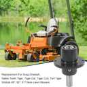 Spindle Assembly Replacement for Scag 461663 46631 46400 46020, Ferris 1530301 5030301, Compatible with Scag 48" 52" 61" Deck Lawn Mowers