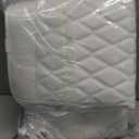 2 Pack Front Bottom Car Seat Cover, Luxury Leather Seat Covers Compatible with Tesla Model Y/3 2025 2024 2023-2020, Breathable and Waterproof Tesla Model Y/3 Accessories(White, 2 PCS)