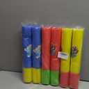 Fun-Here Water Guns Shooter 6 Pack, Super Foam Soakers Blaster Squirt Guns, Pool Noodles Toy with Plastic Handle Summer Swimming Beach Garden Fighting Game,Outdoor Toys for Kids Boys Girls Adults