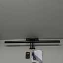 Joossnwell Battery Operated Picture Lights with Remote Wireless Art Lighting for Wall 23.62 Inch Rechargeable Painting Light Black Frame Light Dimmable 3CCT Gallery Light for Library Portrait