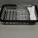 3-Tier Rolling Pantry Floor Organizer and Storage Cart with Wheels, Stackable Wire Pantry Baskets for Pantry Shelves, Kitchen Fruit Basket Stand and Storage Rack for Fruit Snack Onion Potato