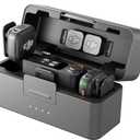 DJI Mic 3 (2 TX + 1 RX + Charging Case), Wireless Microphone for iPhone/Camera/Android, Ultralight, Adaptive Gain Control for Balanced Volume, Dual Band Anti-Interference, 28hrs Use, Vlog