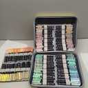 Amamao 360 Colors Acrylic Paint Markers, Soft Brush Tip Pens and Markers, Acrylic Paint Pens for Wood, Stone, Canvas, Glass, Fabric, Egg, Rock Painting and DIY Crafts Art Supplies (360 BOX)