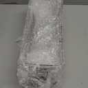 Havawish 2 Set Ice Bin and Flexible Scoop Set Plastic Freezer Ice Bin with Pull Out Handle Clear Storage Bucket for Container with Bucket Scoop(Grey,10.83 x 4.92 x 4.33 in) (Gray)