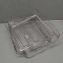 Large Capacity Egg Holder for Refrigerator, Egg Fresh Storage Box for Fridge, Clear Plastic Organizer Bin (2 Layer) (Set of 2)