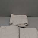 Amazon Basics 3 Piece Bed Sheet Set, 100% Cotton Jersey, Includes Super Soft, Flat and Fitted Sheets, Pillowcase, Twin, Oatmeal, Solid