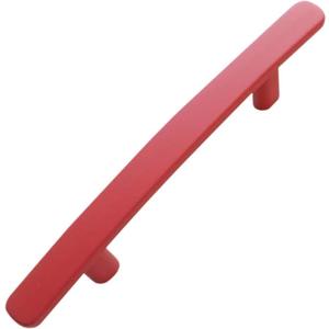 LBFEEL 3" 3.78" 5" Red Drawer Pulls Kitchen Cabinet Handles Dresser Pull Handles 76 96 128mm (4, 3 inch Hole Centers)