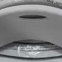 Amazon Basics Sturdy Foldable Plastic Chair, Portable, 350-Pound Capacity, White, 6-Pack