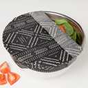 NOW DESIGNS Onyx Beeswax Wrap 3 Pack, 3 CT (Set of 3 sizes)