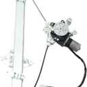 JC Whitney Window Regulator Compatible with 2003-2006 Mitsubishi Lancer with Motor Front, Driver Side JRM46290012