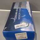 Cooling Side Sleeper Pillow for Neck and Shoulder Pain, Luxury Shredded Memory Foam Curved Bed Pillows for Sleeping Set of 1- Adjustable Queen Size- Washable Cover Crescent White