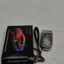 Compatible with Jeep Key Fob Cover with Leather Keychain Soft TPU Protection Key Case for Grand Cherokee Renegade Chrysler 200 300 Dodge RAM Durango Challenger Journey Dart Fiat Smart Key ,Silver