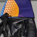 Snow Tube,48 Inch Big Heavy-Duty Inflatable Snow Sled with Premium Canvas Cover for Kids Adults,Thickened Hard Bottom Sleds for Snow with Detachable Tow Strap,Winter Outdoor Fun Snow Toys Gifts