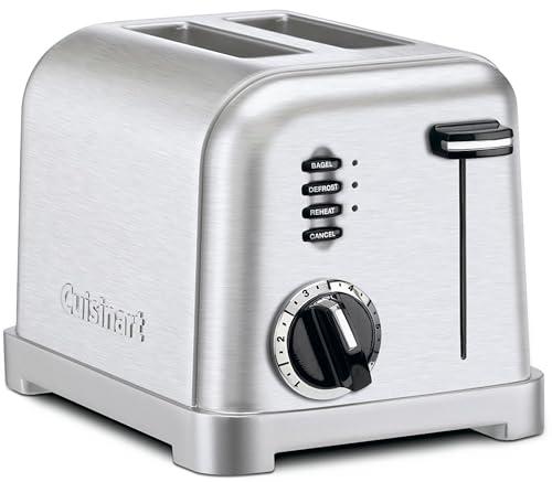 Cuisinart CPT-160 Metal Classic 2-Slice Toaster, Brushed Stainless