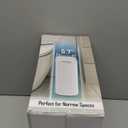 Cesun Automatic Motion Sensor Bathroom Bin with Lid – 2.6 Gallon Touchless Smart Slim Wastebasket, White, for Toilet, Office, RV, Bedroom, Living Room