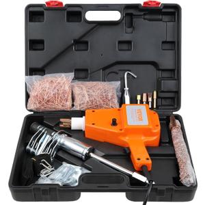VEVOR Stud Welder Kit, 5500 Stud Welder Dent Repair Kit, 800VA Spot Welder Stud, 110V Welder Stud Kit, Stud Gun Dent Puller Kit with Complete Accessories, Dent Welder Repair for Auto Body Repairing